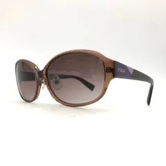 フルラ サングラス レディース ブラウン 紫 フレーム ロゴ グラデーション FURLA