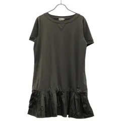 MONCLER モンクレール ABITO  ナイロン切替ワンピース 420938555400 オリーブ Sのサムネイル