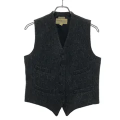 DENIM&SUPPLY RALPH LAUREN デニム&サプライ ラルフローレン ツイードジレベスト  チャコールグレー M