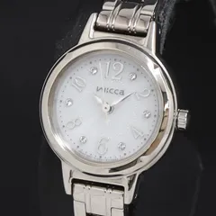 ソーラー 石付 シチズン ウィッカ E031-R005421 白文字盤 レディース腕時計 2000000 NSK KRK