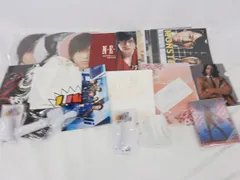  中古品 山下智久 のみ トートバッグ クリアファイル パンフレット 等 グッズセット