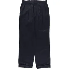 古着 ラルフローレン Ralph Lauren POLO by Ralph Lauren ツータック スラックスパンツ イタリア製 メンズw33相当/eaa612057