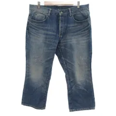 B&Y ユナイテッドアローズ BEAUTY&YOUTH ビューティー&ユース デニムパンツ ジーンズ クロップド丈 34 インディゴブルー /UO ■GY14