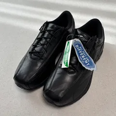 タグ付き 未使用品 Reebok DMX MAX リーボック 厚底 スニーカー 28CM サイドジップ ランニングシューズ メンズ 軽量 ブラック 黒