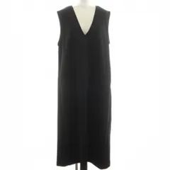 アンディコール un dix cors ワンピース 黒 Vネック ノースリーブ 無地 /NS