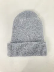 ニットキャップ/ビーニー グレー