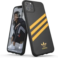 未使用品 アディダス iPhone11ProMaxケース サンバ 3-ストライプス & ロゴ SS20 デザイン ブラック/ゴールド【送料無料】【メール便でお送りします】代引き不可
