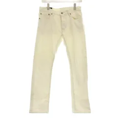 アタッチメント ATTACHMENT ムラ糸ストレッチデニムパンツ スキニー スーパースリム製品染め 2 白 ホワイト AP51-219 /OR