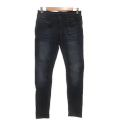 ジースターロウ G-Star RAW デニムパンツ ジーンズ W28L28 スリムテーパード ダークインディゴ /AE