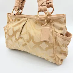 COACH Y2K signature handbag campus コーチ シグネチャー ハンドバッグ キャンパス