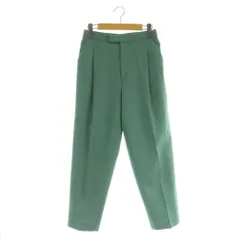 イエナ IENA パンツ スラックス テーパード タック 34 グリーン /MY ■OS