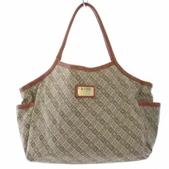 ラシット RUSSET ハンドバッグ トートバッグ 総柄 A4 ベージュ /TK