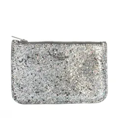 コーチ COACH 小銭入れ コインケース カードケース フラグメントケース レザー グリッター シルバー 38921 /TK