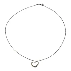 TIFFANY & CO.(ティファニー) Elsa Peretti Open Heart Necklace エルサペレッティ オープンハート ネックレス シルバー
