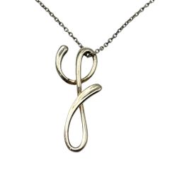 希少】 ティファニー アルファベット「h」イニシャル「H」ネックレス 