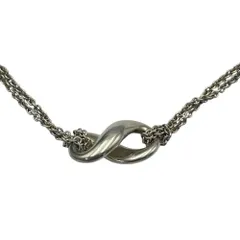 TIFFANY & CO.(ティファニー) Infinity W Chain Necklace インフィニティ ダブル チェーン ネックレス シルバー