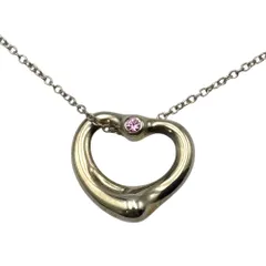 TIFFANY & CO.(ティファニー) Elsa Peretti Open Heart Necklace エルサペレッティ オープンハート ネックレス シルバー