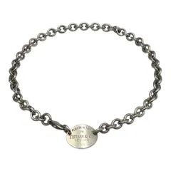 TIFFANY & CO.(ティファニー) Round Return to Chain Necklace ラウンド  リターントゥ チェーン ネックレス シルバー ブレスレットとして併用可能
