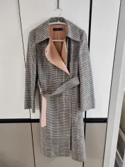 JILL STUART チェック ロング コート