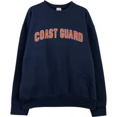 古着 米軍実品 CAC プリント プリントスウェットシャツ トレーナー USA製 メンズL相当/eaa612334