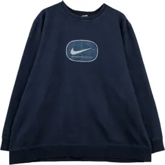 古着 00年代 ナイキ NIKE ロゴスウェットシャツ トレーナー メンズXL相当/eaa612882