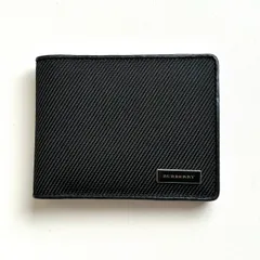 バーバリー　BURBERRY 二つ折り財布　カードケース　ノバチェック　ブラック　美品
