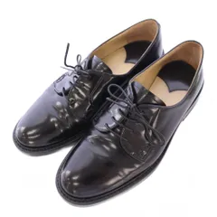 セオリー Theory ドレスシューズ レースアップ ローカット ローヒール レザー 35 黒 ブラック /BB