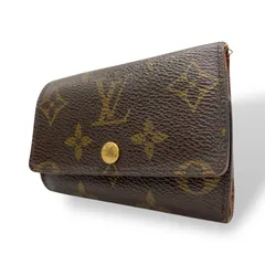 ルイ・ヴィトン Louis Vuitton ミュルティクレ6 M62630 モノグラム 6連キーケース ブラウン PVC×レザー ゴールド金具 レディース メンズ M5