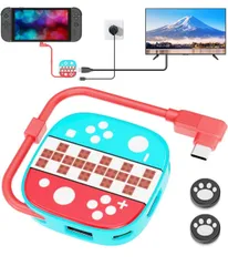 ★switch 2 用ドック Amzstar Switch 2 スイッチ スイッチ 2 ドック 2用ドック テレビ接続出力 3in1 USBハブ HDMI3.0/4K@60Hz/5Gbps/USB3.0対応 ゲーム機本体 HD変換/TV/テーブルモード 軽量