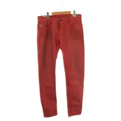 ディーゼル DIESEL Industry SLEENKER デニムパンツ ジーンズ スリム ボタンフライ W32 L33 オレンジ /ES