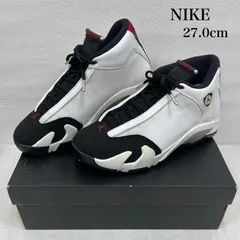 ナイキ Air Jordan 14 Retro Black Toe エアジョーダン14 レトロ  ブラック トゥ スニーカー 487471-102 27cm メンズ 27.0cm ISItems【USED】【古着】【中古】50153077