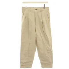 リプレイ REPLAY COTTON SERGE SLACKS チノパンツ テーパードパンツ タック 1 ベージュ 21-FW-RP-PT-02 /HN