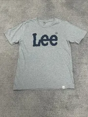 (L) LEE 半袖 Tシャツ グレー