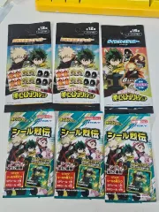 僕のヒーローアカデミア ステッカー6種 まとめ