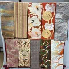 A018★袋帯 10点 まとめ売り｜着用可｜状態良好｜点検済｜着物・練習・リメイク用