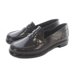 ハンター レインシューズ ローファー モカシン UK5 茶色