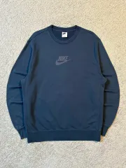 L NIKE 新モデル センターロゴ バックジッパー スウェット