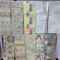 A020★袋帯 10点 まとめ売り｜着用可｜状態良好｜点検済｜着物・練習・リメイク用｜伝統的な逸品あり