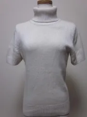 マイケルコース カシミア混ニット  6（M～L）タートルネック 首後ろにロゴラベル