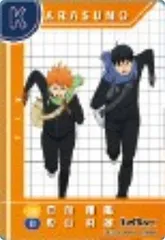 【N-No.13 13/32 日向翔陽&影山飛雄 (ノーマルカード)】ハイキュー!! きゃらくたぶるカードグミ Vol.5 ※カードのみ