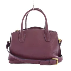 イアクッチ IACUCCI ハンドバッグ ショルダーバッグ 2WAY レザー 紫 パープル /YM