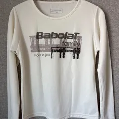 バボラ Babolat テニスウエア ピュア ロングスリーブシャツ Mサイズ