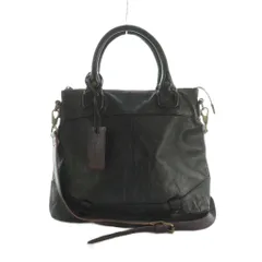 マックス&コー MAX&CO. 2WAY トートバッグ ショルダーバッグ レザー ダークパープル /MI