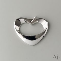 GEORG JENSEN 251A ハートバイハート ネックレス 925 ボール - メルカリ