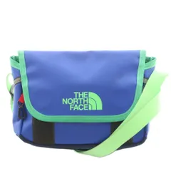 ザノースフェイス THE NORTH FACE ショルダーバッグ ロゴ 青 ブルー 緑 グリーン NMJ71602 /AN45