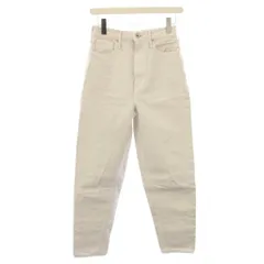 アッパーハイツ upper hights デニムパンツ ジーンズ ジップフライ ワンカラー ダメージ加工 23 ライトグレー /BB