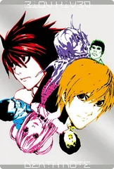 【V 1-18 キービジュアルA (ビジュアルカード)】DEATH NOTE ウエハース