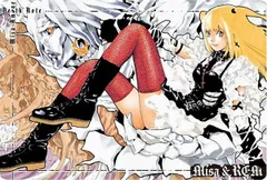 【V 1-21 弥海砂＆レム (ビジュアルカード)】DEATH NOTE ウエハース