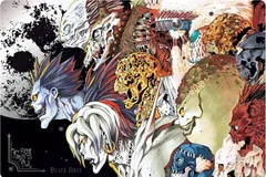 【[銀色箔押し] SR 1-26 死神集合 (スペシャルレアカード)】DEATH NOTE ウエハース