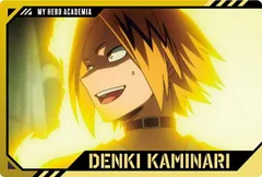 【4-11 上鳴電気 (キャラクターカードN) 】TVアニメ『僕のヒーローアカデミア』 ウエハース4